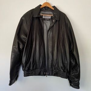 Wilson’s Black Leather Jacket